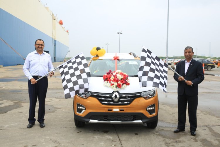 Renault Triber Export Commence 1
