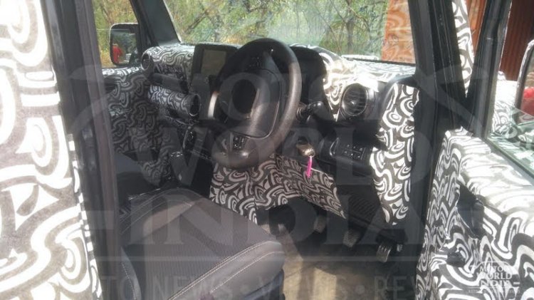 2020 Mahindra Thar Final Interior And Key Fob Spied