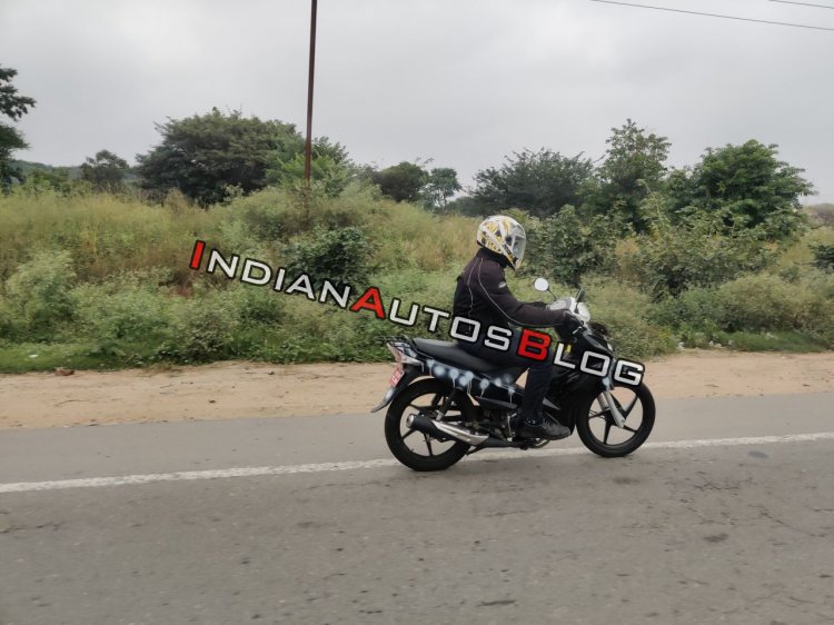Tvs Rockz 125 Spied In India Right Rear 76a3