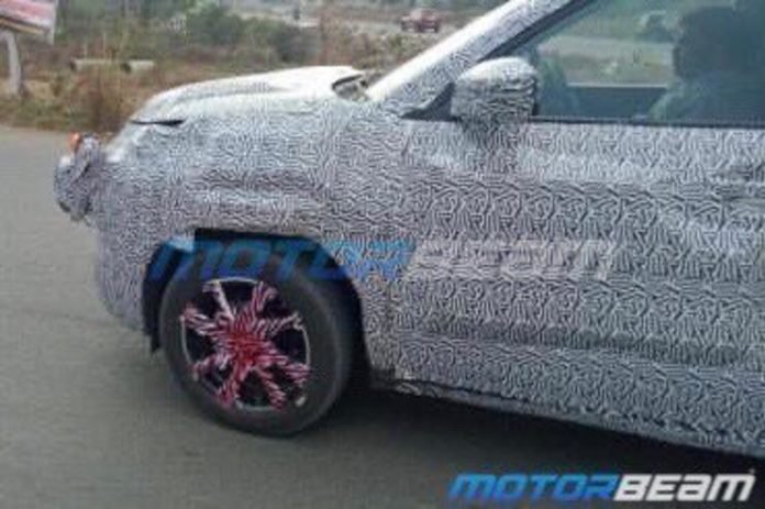 2020 Tata H2x Hornbill Spied Auto Expo 2 696x463