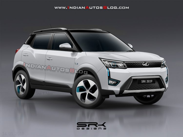 Mahindra Xuv300 Electric Rendering 46e5