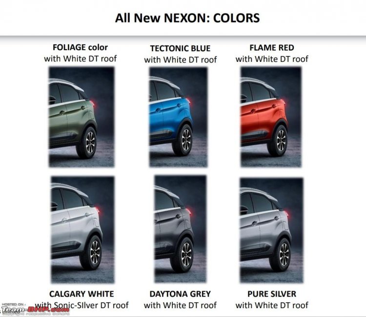 2020 Tata Nexon Colour Options 33e4