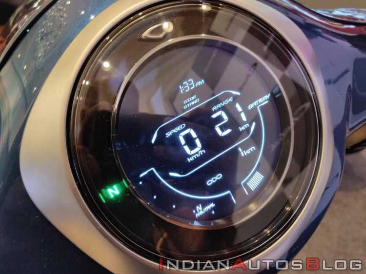 Bajaj Chetak Electric Instrumentation