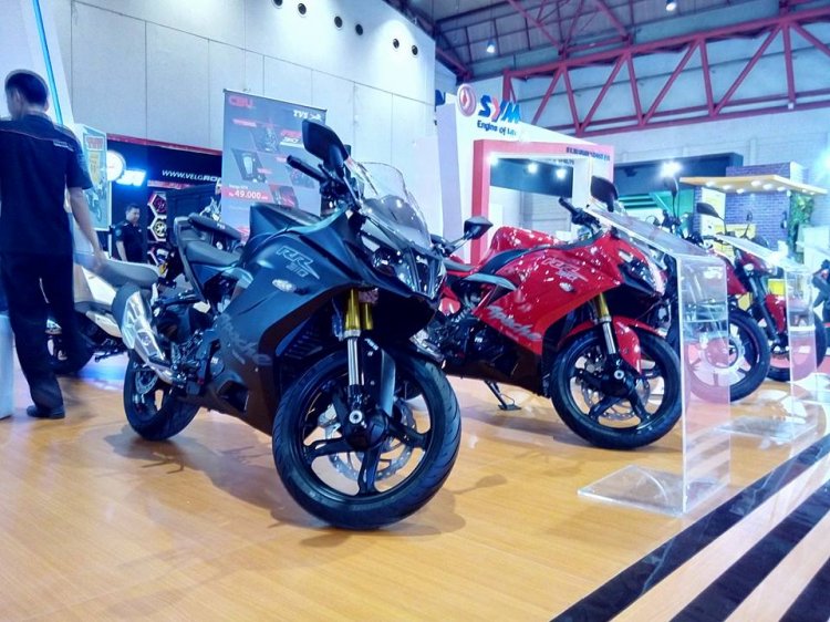 Tvs Apache Rr 310 Indonesia Front Three Quarters 1