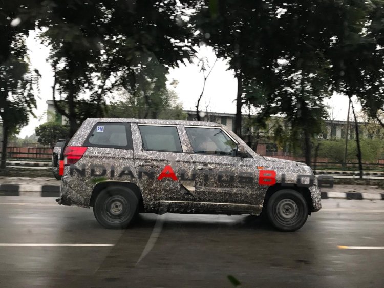 2020 Mahindra Tuv300 Plus Facelift Profile Spy Sho
