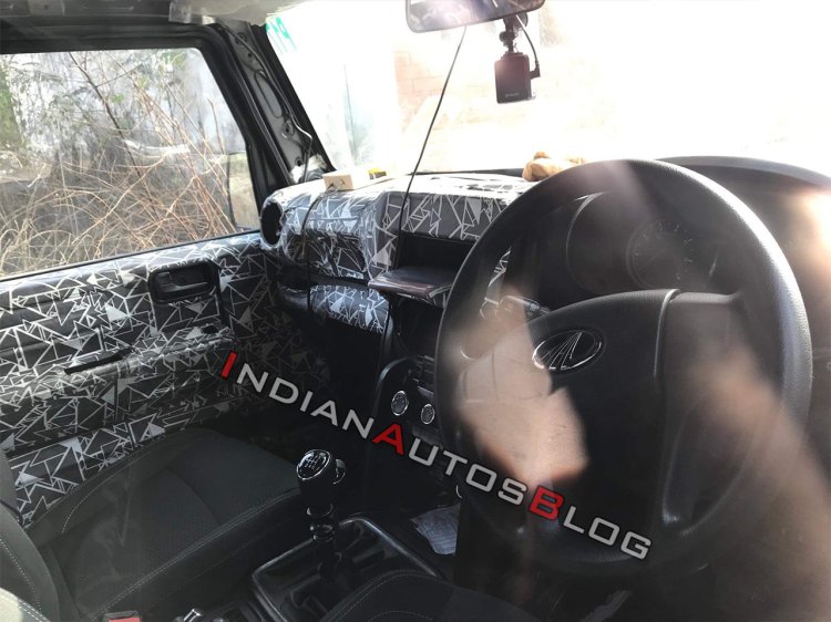 2020 Mahindra Thar Spied Images 3