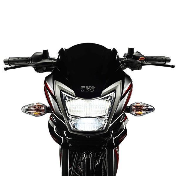 Tvs star city on sale plus headlight price