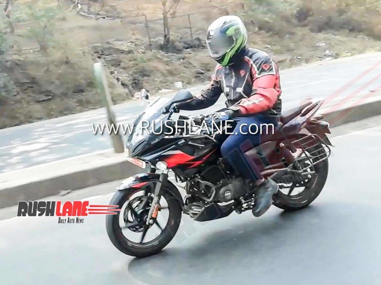 Upcoming BS-VI Bajaj Pulsar 220F spied for the first time