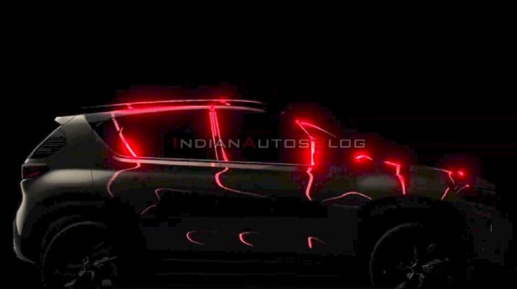 Kia Sonet Profile Side Teaser Auto Expo 2020 0513