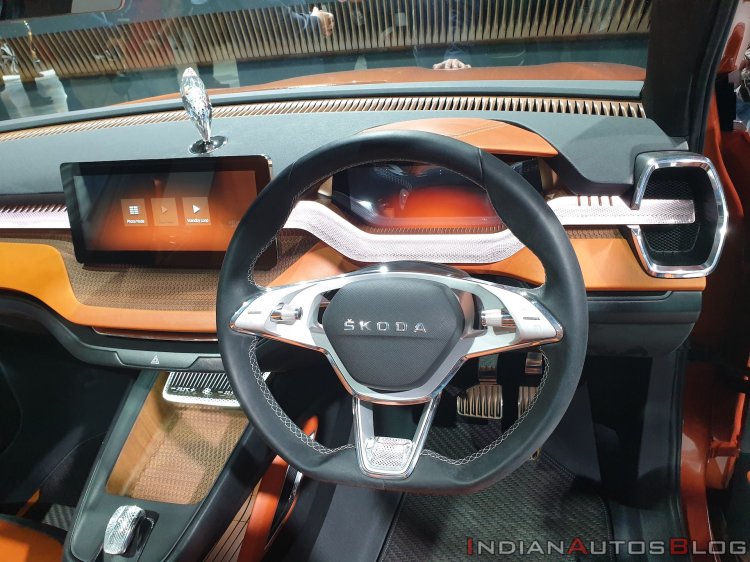 Skoda Vision In Concept Dashboard Driver Side