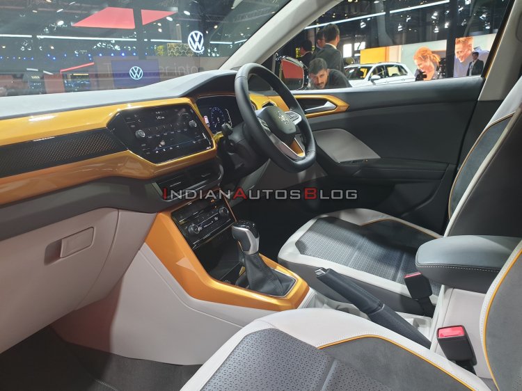 2021 Vw Taigun Dashboard Side View Auto Expo 2020