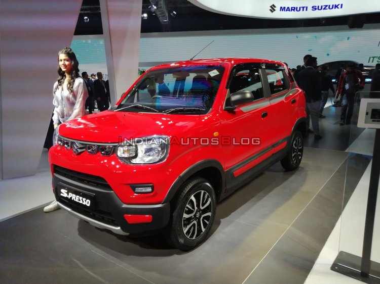 Maruti S Presso Cng Front Three Quarters Auto Expo