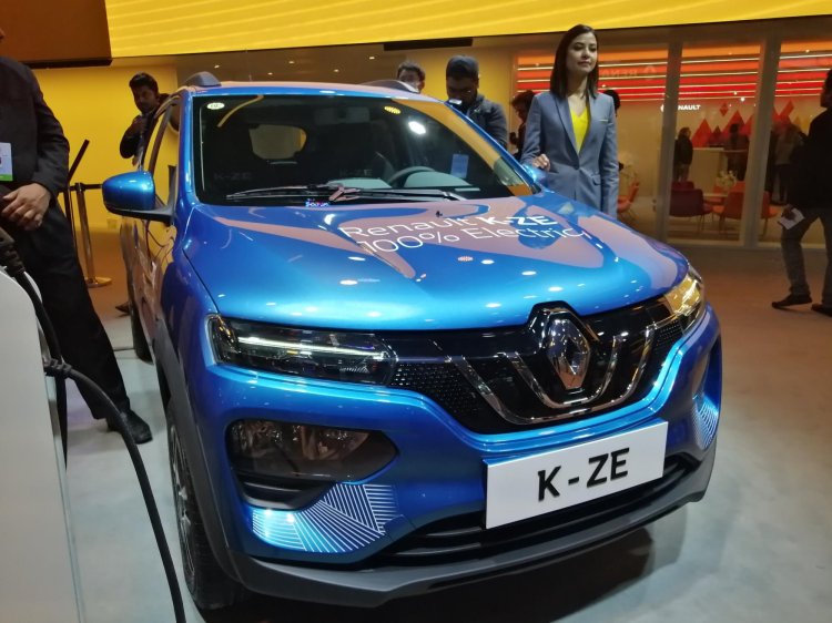 Renault kwid on sale electric blue