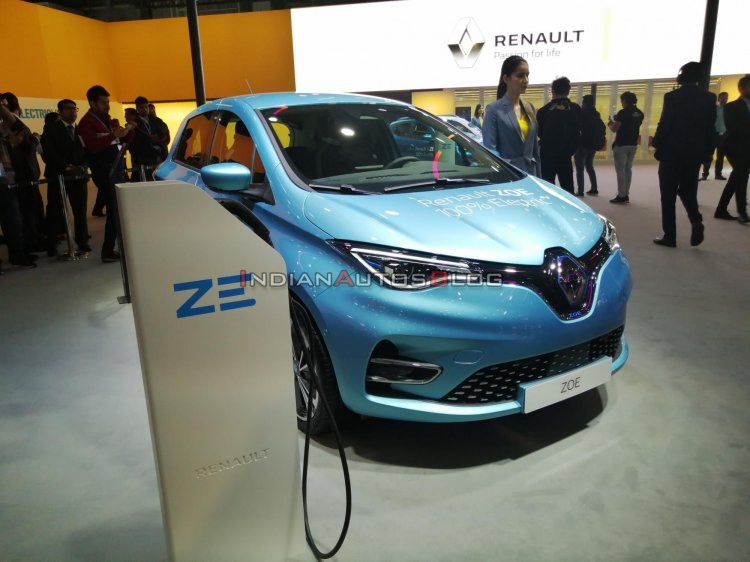 Renault Zoe Ev At Auto Expo 2020 E93c