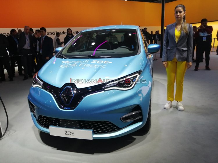 Renault Zoe Ev Auto Expo 2020 90bf