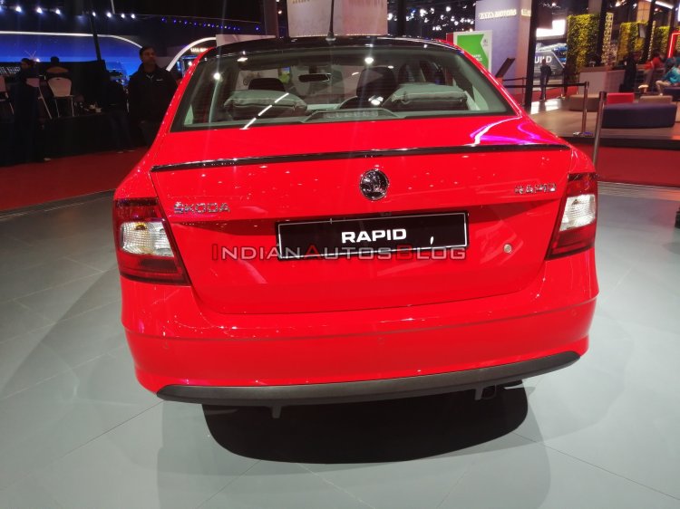 Skoda Rapid Monte Carlo 1 0l Tsi Rear Auto Expo 20