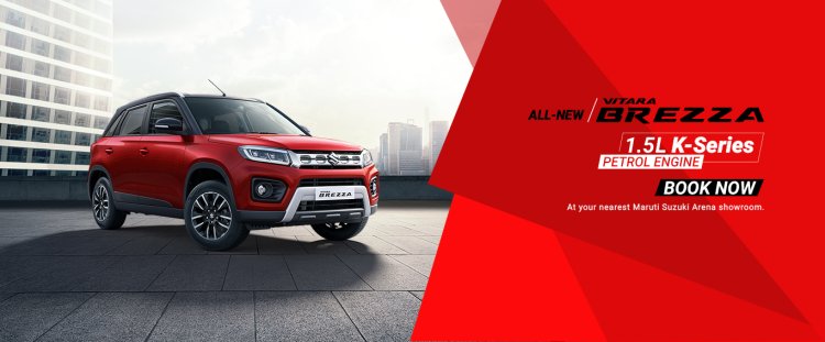 2020 Maruti Vitara Brezza Front Three Quarters Off