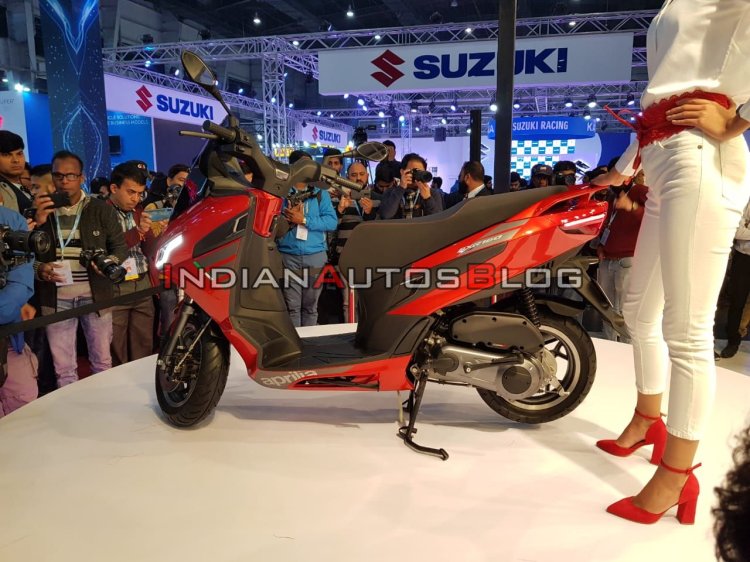 Aprilia Srx 160 Auto Expo 2020 Left Side