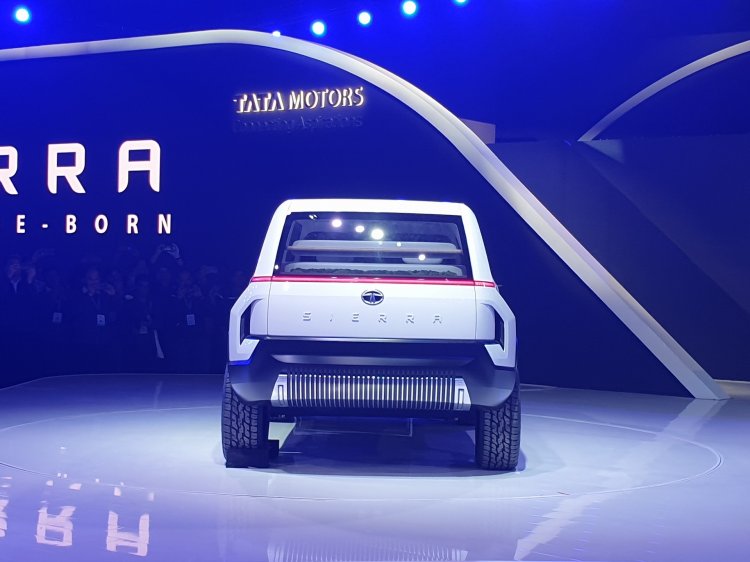Tata Sierra Concept Rear Auto Expo 2020 5293