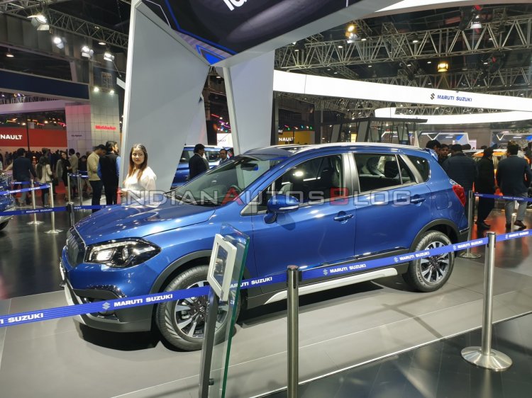 Maruti Suzuki S Cross Petrol Auto Expo 2020 4 4c3d