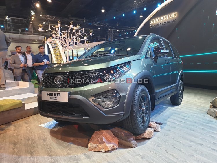 BS6 Tata Hexa Safari Concept Front Three Quarters Auto