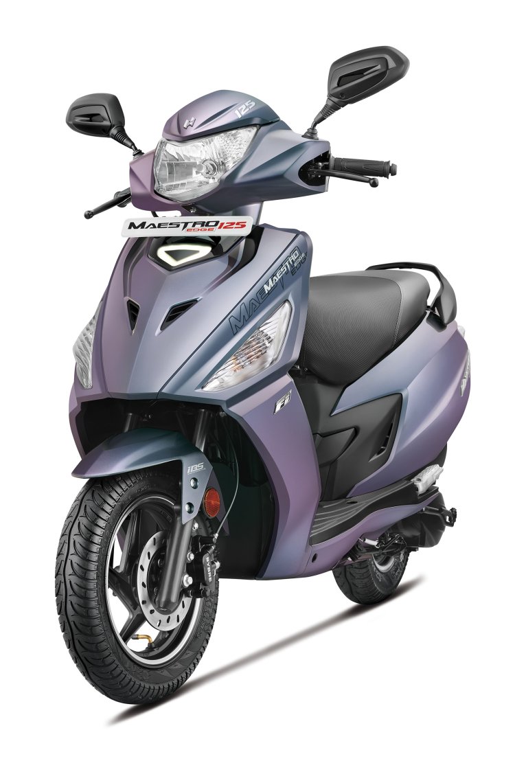 BS-VI Hero Maestro Edge 125 with gradient colour scheme launched at INR ...