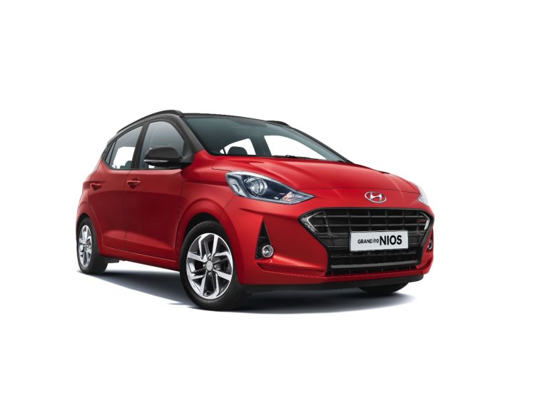 Hyundai Grand I10 Nios Turbo Front Three Quarters
