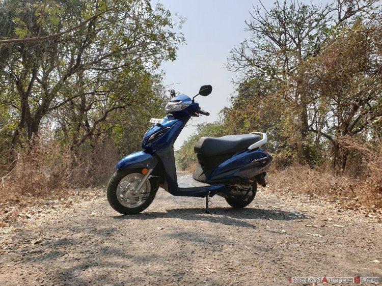 Honda Activa 6g Review Images Side View 1 D15b