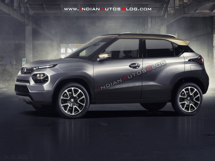 Tata Hornbill Tata Hbxtata H2x Micro Suv Rendering