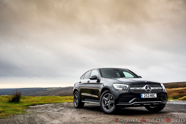 2020 Mercedes Glc Coupe Facelift Front Three Quart