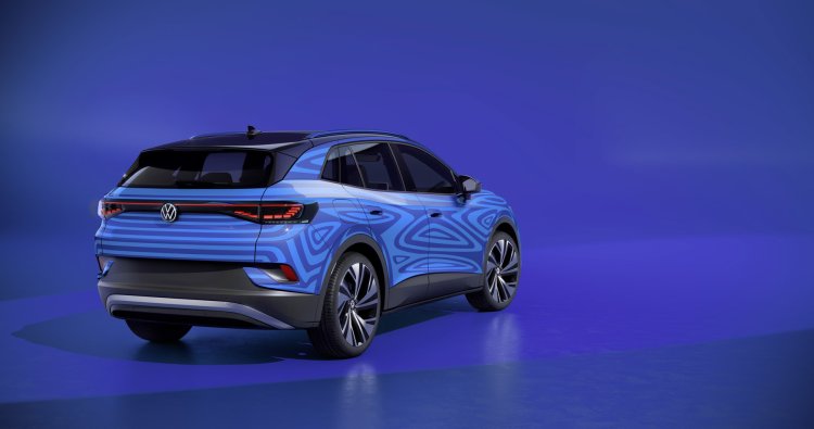 Vw Id 4 Prototype Rear Three Quarters