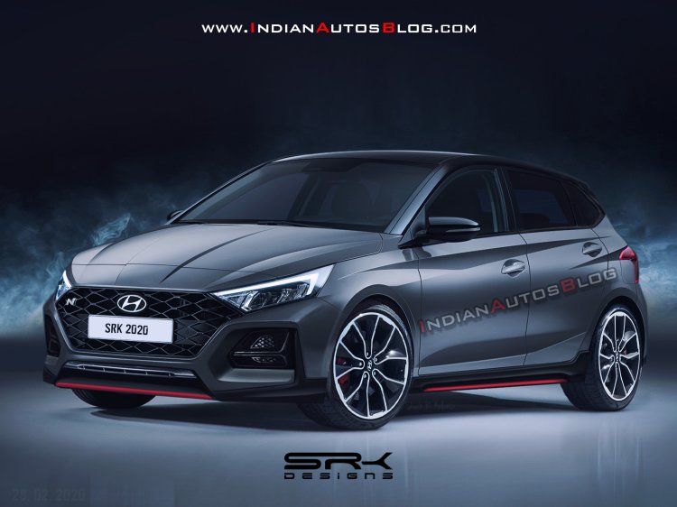 200 PS+ Hyundai i20 N hot hatch - IAB Rendering