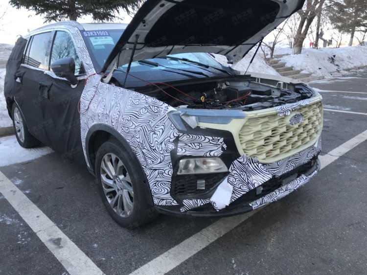 2021 Ford Endeavour 2021 leaked Ford Everest Front Three