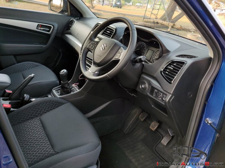 2020 Maruti Vitara Brezza Facelift Interior Dashbo