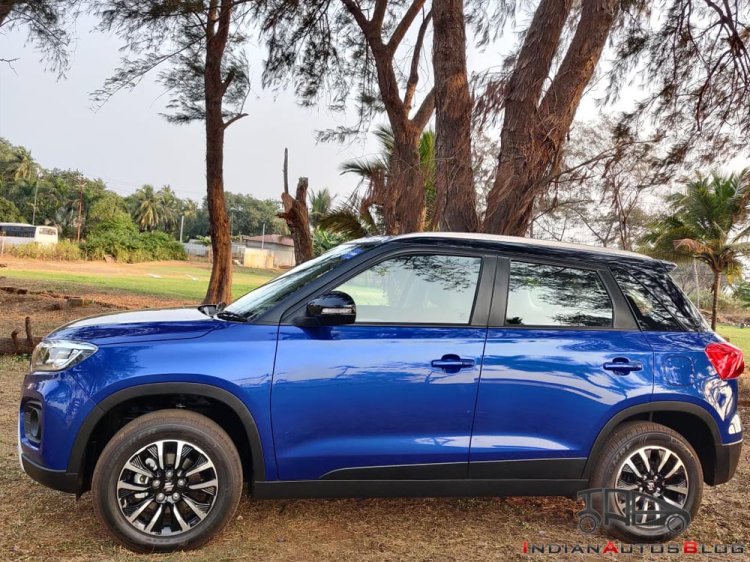 2020 Maruti Vitara Brezza Facelift Side Profile Im