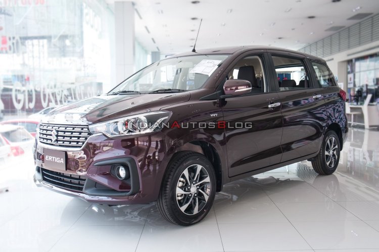 2020 Suzuki Ertiga Front Three Quarters Showroom I