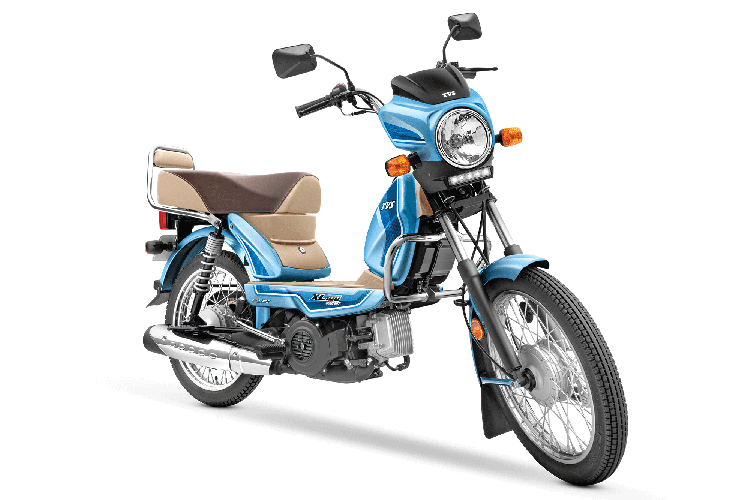 Tvs Xl 100 Bs6 Front Three Quarter Rt