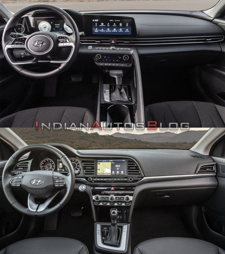 2021 Hyundai Elantra Vs 2019 Hyundai Elantra Inter