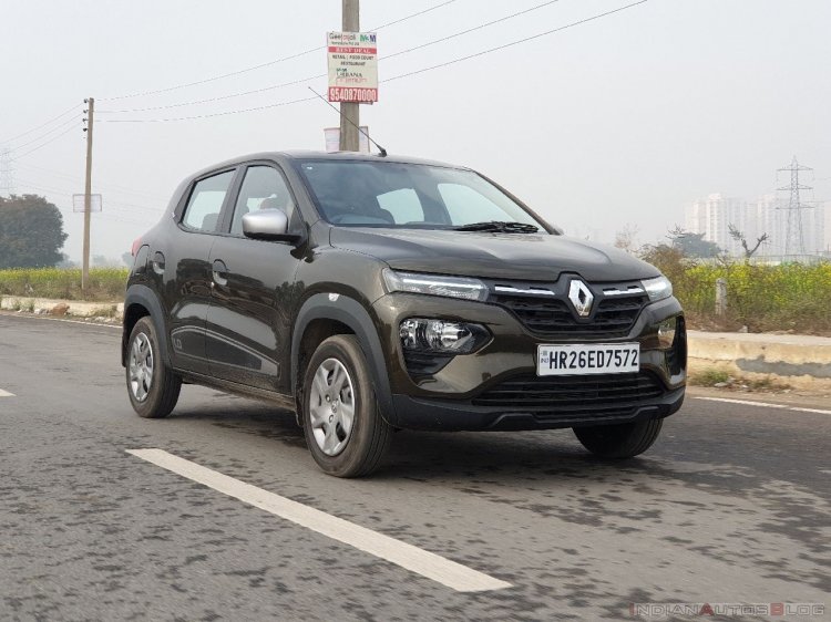 2019 Renault Kwid Review Images Front Three Quarte