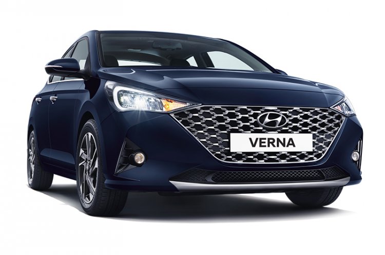 2020 Hyundai Verna Facelift Front Three Quarters 9