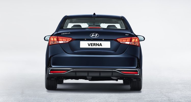 2020 Hyundai Verna Facelift Rear
