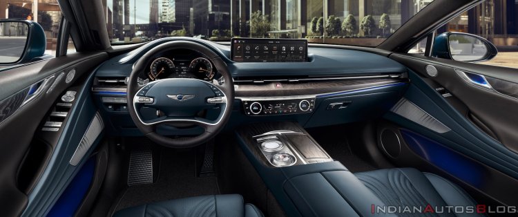 2021 Genesis G80 Interior Dashboard