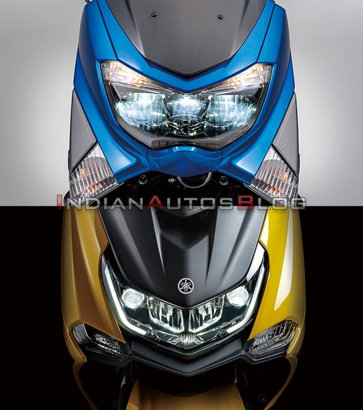 Yamaha Nmax 155 Vs Yamaha Majesty S Headlight