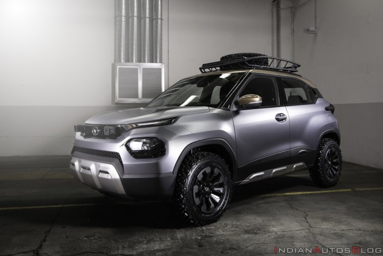 Tata Hbx Concept Front Three Quarters