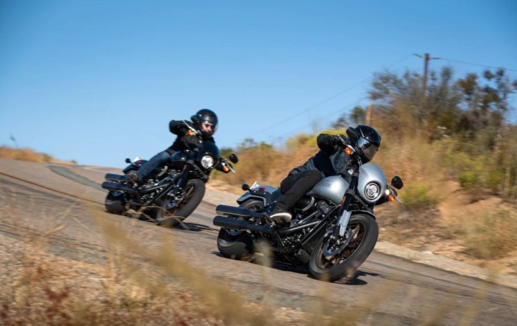 Harley Davidson Low Rider S Action Shot
