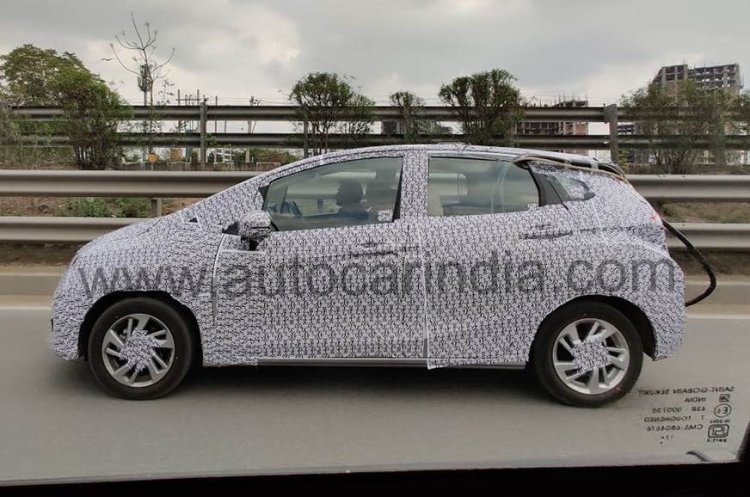 New Honda Jazz Bs6 Facelift Spy Shot