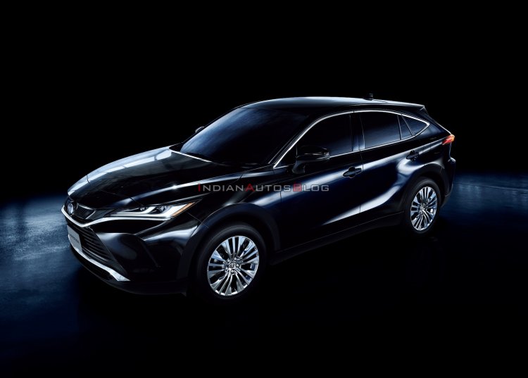 2020 Toyota Harrier Front Three Quarters Elevated