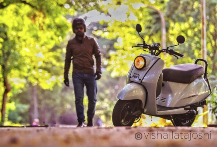 Honda Activa Vishal Joshi Front Three Fourth Stil