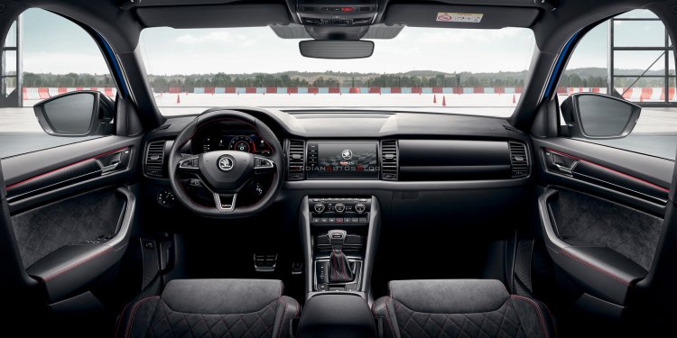 Skoda Kodiaq Rs Challenge Interior Dashboard