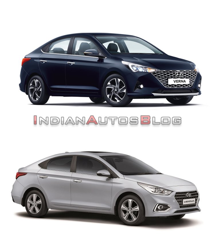 2020 Hyundai Verna vs 2017 Hyundai Verna